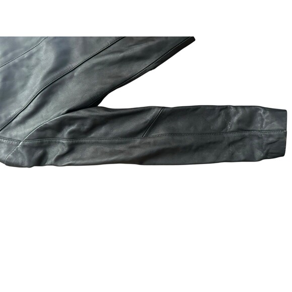 Ying Ying of Nevada Black Leather Jacket Studded Sz S Grunge Goth Y2K Rare Biker - Picture 11 of 16